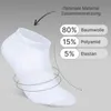 Sneakersocken ohne Naht Uni Kurzsocken Baumwolle Herren Produktbild-Vorschau 3