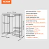 VEVOR Mobiler Kleiderständer Garderobenständer 362 kg Produktbild-Vorschau 7