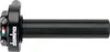 A black motorcycle throttle grip with the brand name 'domino' visible. Produktbild-Vorschau