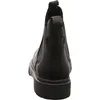 The back view of a black Chelsea boot. Anteprima dell’immagine prodotto