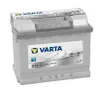 A Varta Silver Dynamic D15 car battery is shown from a three-quarter front angle against a white background. Produktbild-Vorschau