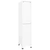 vidaXL skříňka bílá 38x45x180 cm ocel Náhled obrázku produktu 3