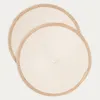 HOMLA PLAR ecru Untersetzer, 2er-Set, 38 cm Produktbild-Vorschau 1