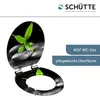 SCHÜTTE MDF WC Sitz DARK STONES AND BAMBOO, Toilettendeckel Produktbild-Vorschau 4