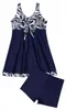 Costume a Vestito Tankini - Abito da Bagno Contenitivo con Anteprima dell’immagine prodotto 10