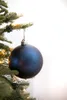 Weihnachtskugeln Kunststoff 10cm 4 Stück - Nachtblau Produktbild-Vorschau 4