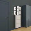 Furni24 Metall Schuhschrank Grau schmal – Schuhkipper mit 3 Produktbild-Vorschau 8