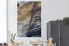 MuchoWow® Poster Marmor - Gold - Aquarell - Textur - Produktbild-Vorschau 2