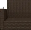 VidaXL 365626, Braun, Rattan, Stahl, 110 kg, Erwachsene & Produktbild-Vorschau 9