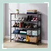 Relaxdays Schuhregal, HBT: 75x75x30 cm, 4 Vliesebenen für Produktbild-Vorschau 2
