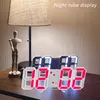 3D-Digitalwecker 9,7 Zoll, LED-Wanduhr Mit Nachtlicht Und Produktbild-Vorschau 4