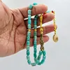 Tesbih Tespih AMAZONIT Echter Stein Rosary Prayerbeads Produktbild-Vorschau 8