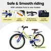 vidaXL Detské bicykle 18 palcov pre deti vo veku 5-7 rokov Náhľad obrázku produktu 4