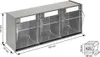 INDUSTRIAL Kleinteilemagazin 3-fach 60 x 24,2 x 16,3 cm Produktbild-Vorschau 4