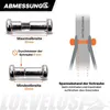 Sattelstützen Klemmschraube für Retro Rahmen Produktbild-Vorschau 3