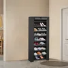 Schuhregal mit 9 Ebenen,Schuhschrank Stoffschrank für ca. Produktbild-Vorschau 3