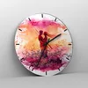 Wanduhr - Rund - Glasuhr - Liebe Paar Flitterwochen - Produktbild-Vorschau 4