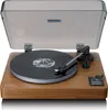 A Lenco LBTA-165WD turntable with its dust cover open, placed on a white background. Anteprima dell’immagine prodotto