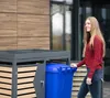 Stalowy pojemnik na odpady Westmann na 2 pojemniki na Podgląd zdjęcia produktu 4