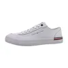 Tommy Hilfiger Corporate Vulc Leder Herren Sportschuhe weiß Produktbild-Vorschau 10