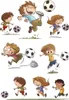 HERMA Sticker Decor Fußballfreunde Produktbild-Vorschau 1