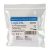 LogiLink NK4020, 2 x RJ-45, Weiß, 80 mm, 80 mm, 80 g Produktbild-Vorschau 4