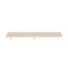 Scaffale pieghevole Maclean / piano d'appoggio in legno Anteprima dell’immagine prodotto 2