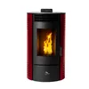 Stufa a pellet Azora 11,6 kW Bordeaux Sannover Anteprima dell’immagine prodotto 2