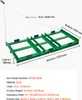 VEVOR Schleppegge, 1220x500x100 mm, Wiesenschleppe mit Produktbild-Vorschau 7