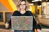 MuchoWow® Laptop Aufkleber Sticker Cover Pantherdruck - Produktbild-Vorschau 5