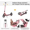 COSTWAY Monopattino pieghevole per bambini con luci, Anteprima dell’immagine prodotto 9