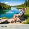 Chaise de camping pliable MÜRITZ en aluminium avec Voir les images du produit 5
