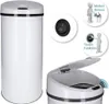 Automatischer Mülleimer mit Sensor 40 Liter - rostfreier Produktbild-Vorschau 4