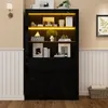 Vetrina di 100 x 35 x 170 cm, con 2 vani contenitori, 2 Anteprima dell’immagine prodotto 3