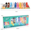6 in 1 Montessori Puzzle Spielzeug, pädagogische Blöcke Produktbild-Vorschau 5