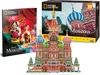CubicFun ST. Basil's Cathedral 3D puzzle 222 ks Budovy Náhľad obrázku produktu 3