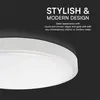 LED Solution Biele prisadené LED svietidlo Plano okrúhle Náhľad obrázku produktu 4