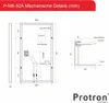 Protron 50W Mono-Kristallin Solarmodul Photovoltaik Produktbild-Vorschau 6