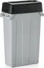 MUVELL Mülleimer - 75 Liter Abfalleimer | Mülltonne, graue Produktbild-Vorschau 1