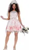 Blutiges Killerbraut Kostümkleid mit Schleier für Halloween Produktbild-Vorschau 1