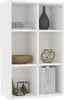 vidaXL Bibliothèque/Sideboard Blanc 66x30x98 cm Bois Voir les images du produit 17