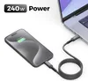 deleyCON 1m 240W USB-C Ladekabel Schnellladekabel PD3.1 Produktbild-Vorschau 5