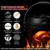 GUSSKÖNIG Dutch Oven Set [4.5L] mit Füßen - Eingebrannter Produktbild-Vorschau 5