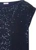 LASCANA Paillettenshirt dunkelblau Größe 40/42 Produktbild-Vorschau 3