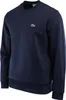 A navy blue Lacoste sweatshirt is shown against a white background. Anteprima dell’immagine prodotto