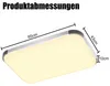 UISEBRT 72W LED Decken- und Wandleuchte silber, stufenlos Produktbild-Vorschau 2