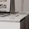 Schreibtisch AURORA SILVER mit Schubladen Produktbild-Vorschau 5
