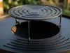 Runder Grill mit runder Stahlplatte und Rost Produktbild-Vorschau 6