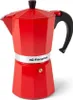 Orbegozo Kfr 1240 caffettiera italiana 12 tazze rosso rosso Anteprima dell’immagine prodotto 1