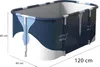 Aga Vasca da bagno pieghevole portatile 120x60x60 cm Anteprima dell’immagine prodotto 5